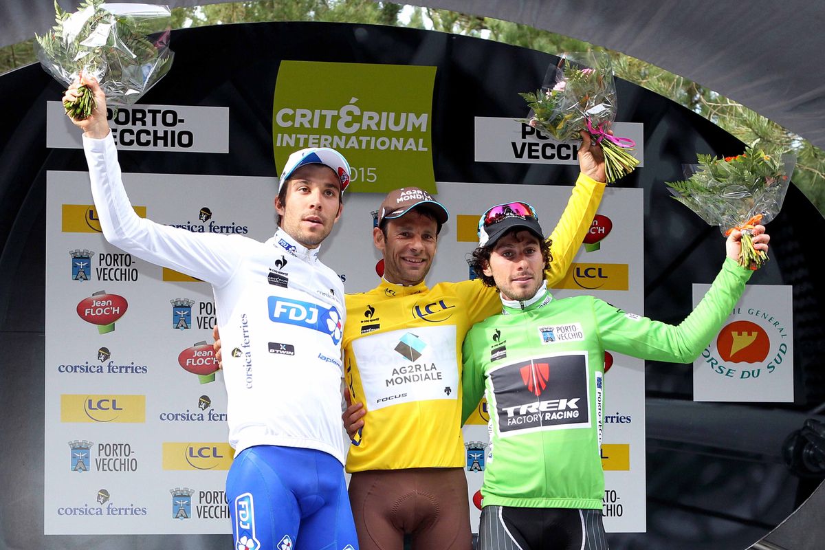 Jean-Christophe Peraud beat Thibaut Pinot to win in 2015.