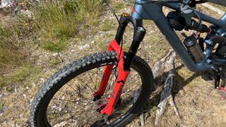 Marzocchi Z1 fork in Merida One-Forty