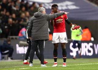 Jose Mourinho and Paul Pogba clashed towards the end of their time together at Old Trafford