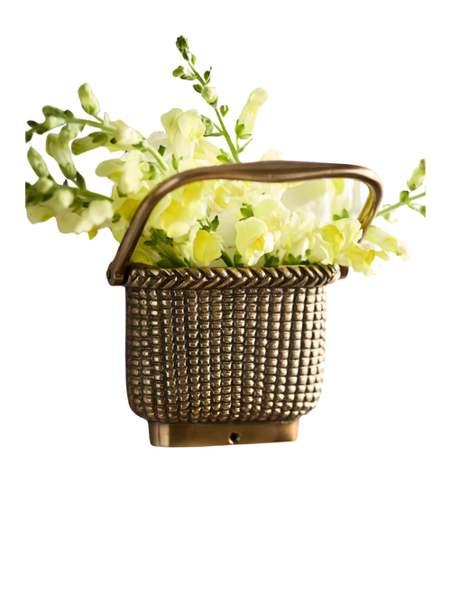 Fillable Basket Door Knocker