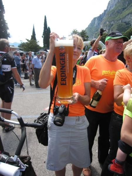 One lucky finisher had this waiting for him at the finish line!