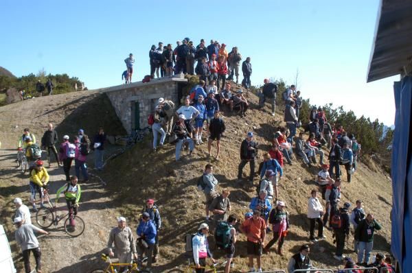 You need to be a mountain goat to watch the action on Zoncolan as well as riding it.