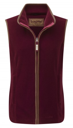 4. Lyndon Fleece Gilet Ruby &amp;pound;129.95[1]