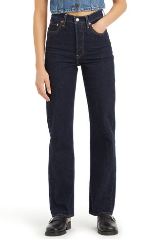 Levi's, Ribcage High-Waist Straight-Leg Jeans