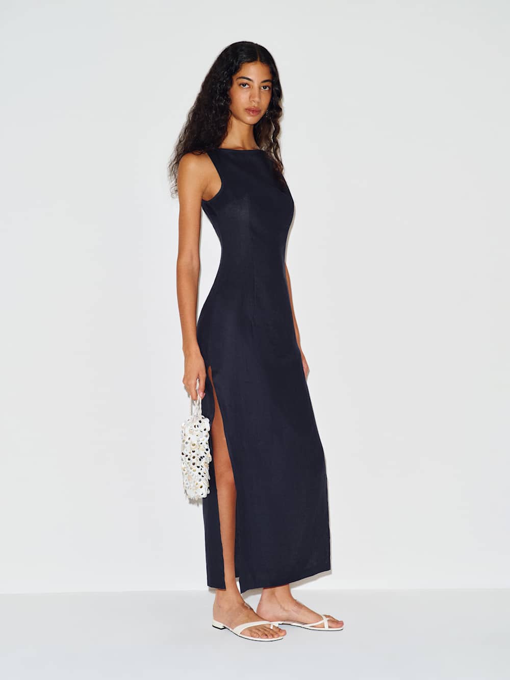 alix linen dress