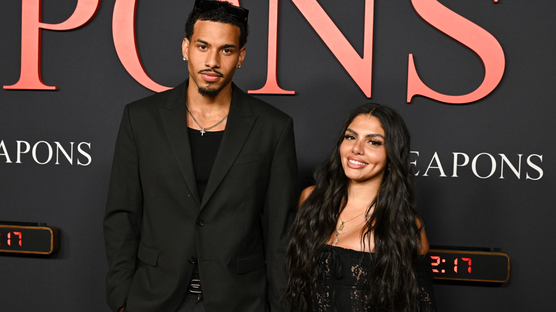 huda red dress love island Love Island USA's Huda debuts relationship with Netflix star on red carpet