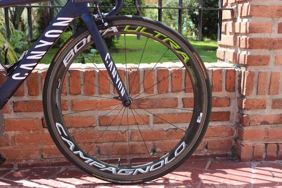 Full Campagnolo on Nairo Quintana's Canyon Ultimate CF SLX