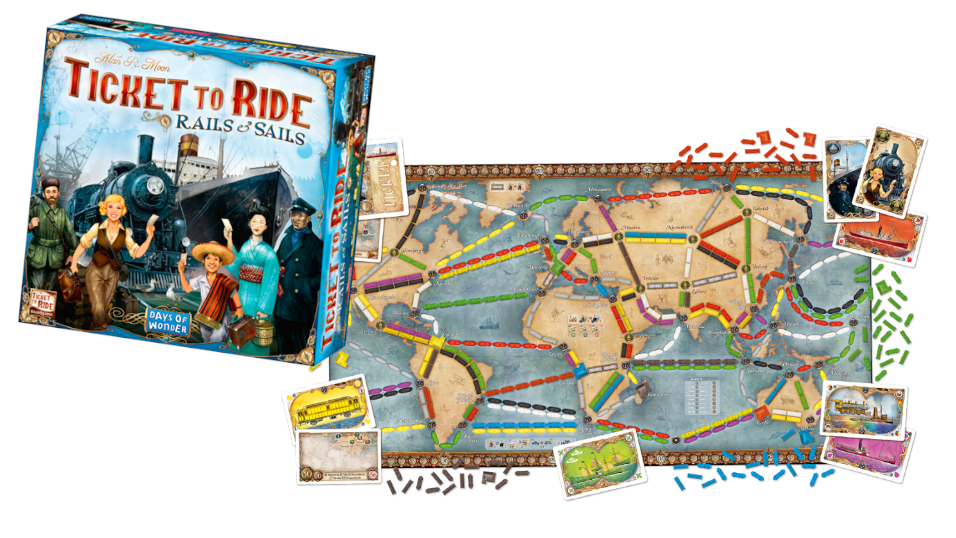Ticket to Ride: Rails and Sails