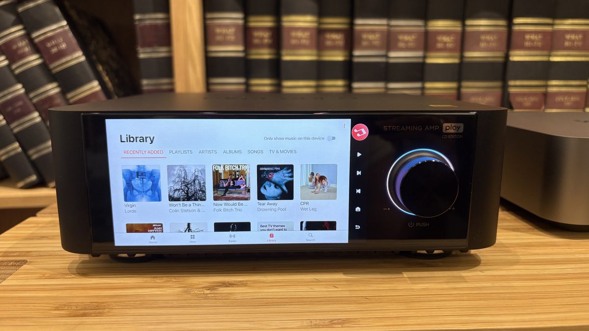 Eversolo Play CD Apple Music playback options