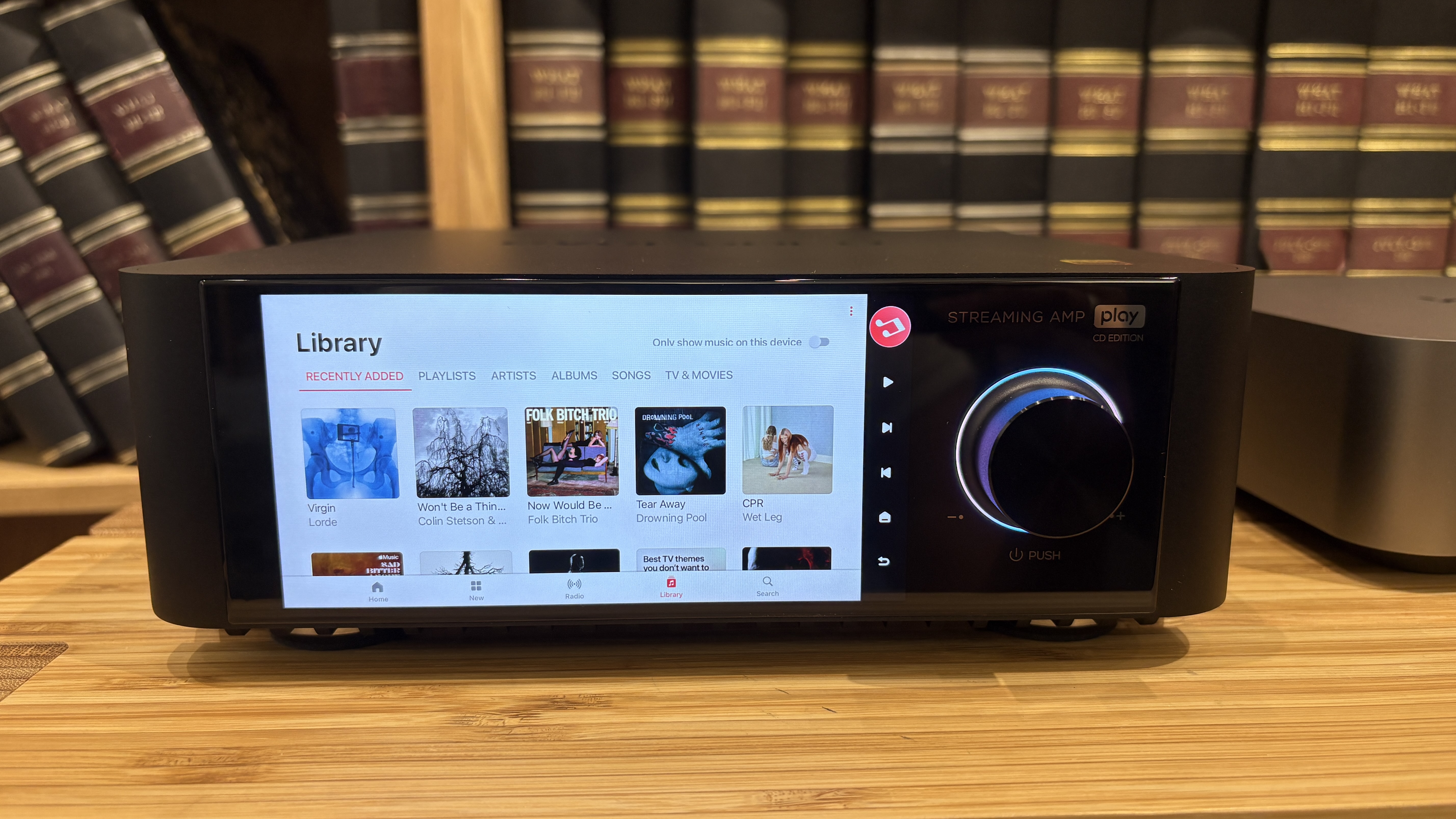 Eversolo Play CD Apple Music playback options