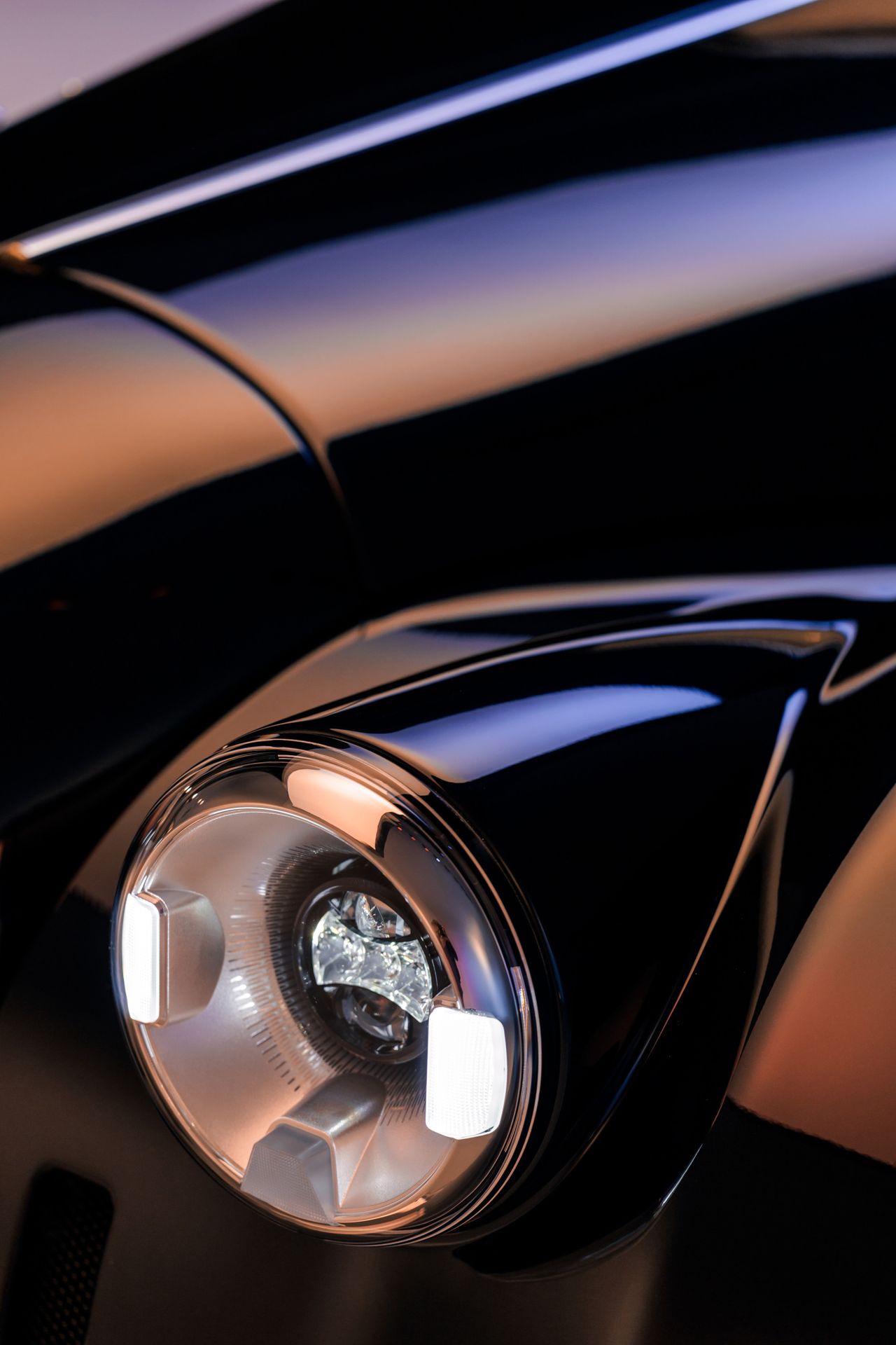 Details of the Morgan Midsummer Coup&eacute;'s coachwork