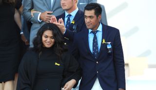 Tony and Alayna at the Ryder Cup