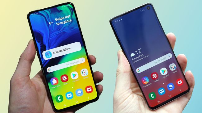 galaxy a80 vs s10e