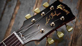 Vintage Gibson Les Paul Standard headstock