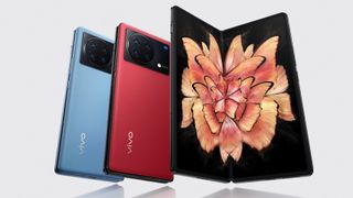 Vivo X Fold+ in three colorways