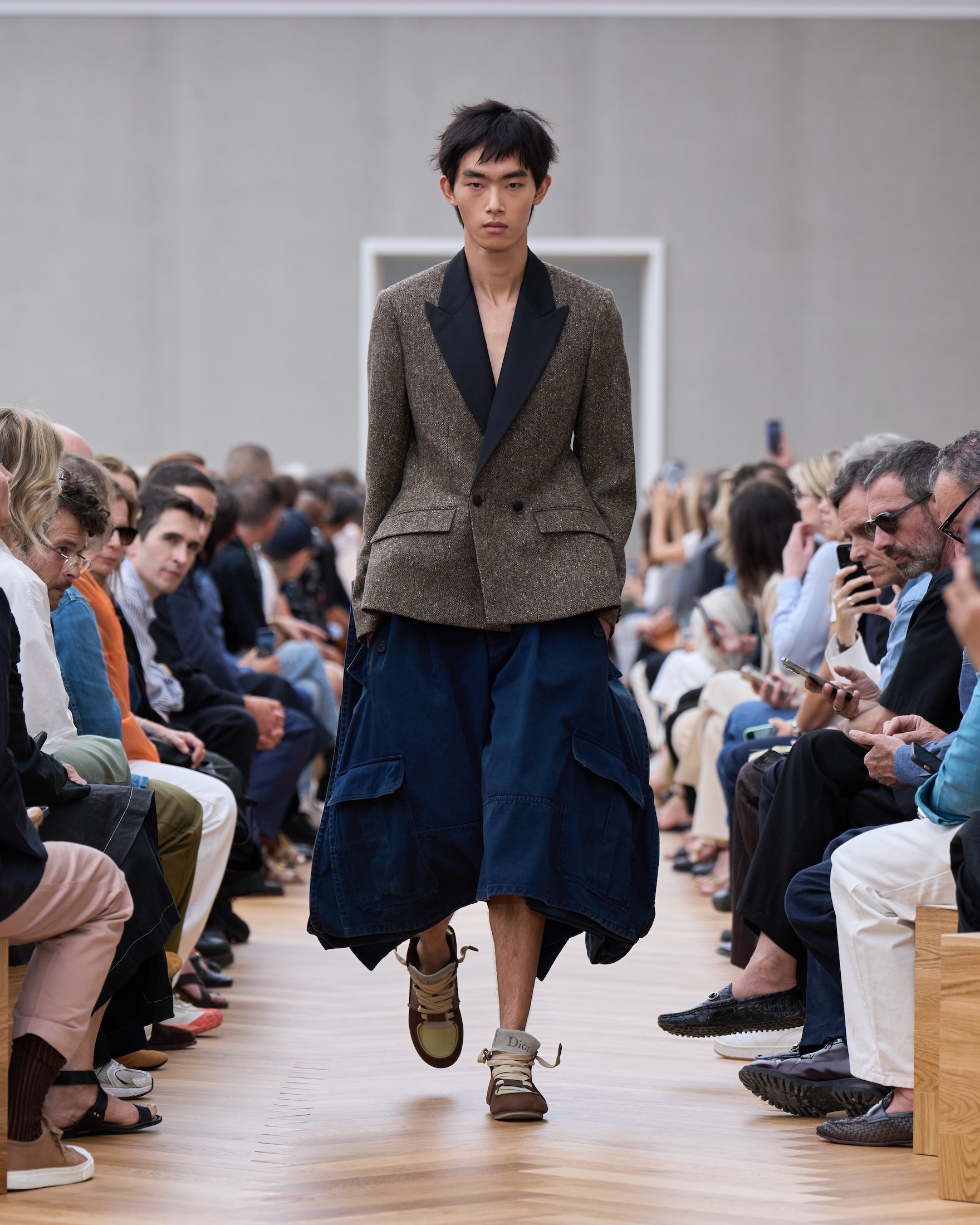 Dior runway at Paris Fashion Week Men’s S/S 2026