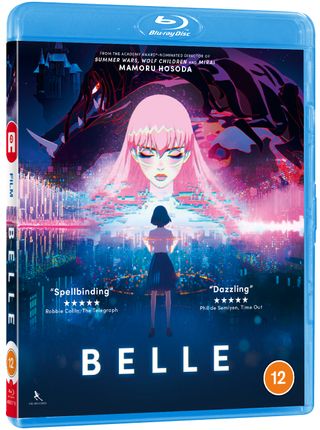 The standard Blu-ray cover for Belle.