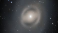 The lenticular galaxy NGC 6684 as seen by the Hubble Space Telescope.