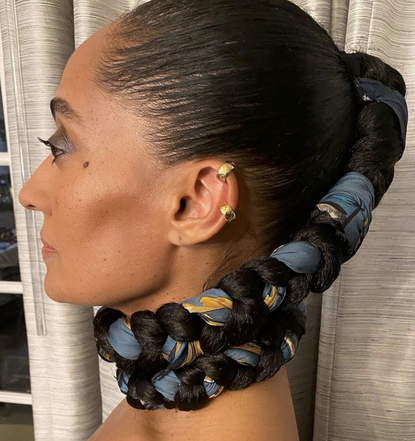 Tracee Ellis Ross's Ribbon Braid 