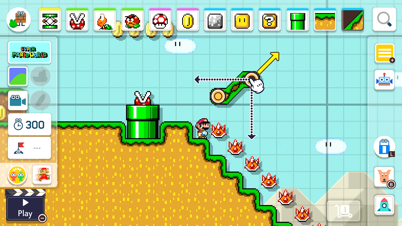 Super Mario Maker 2 Review: Let's a go build a castle!