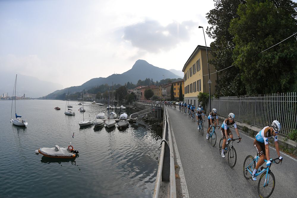 Scenery along the route of Il Lombardia