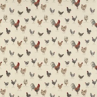 Laura Ashley Branscombe Chickens Wallpaper