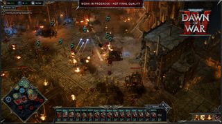 Zrzuty ekranu z Warhammer 40K: Dawn of War 4, ujawnione na Gamescom 2025.
