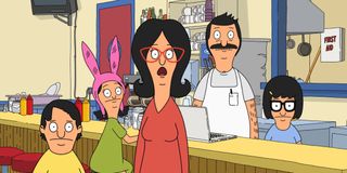 The Belchers on Bob's Burgers