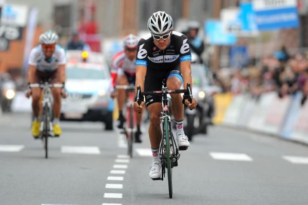 Heinrich Haussler (Garmin-Cervelo) finishes a disappointed seventh