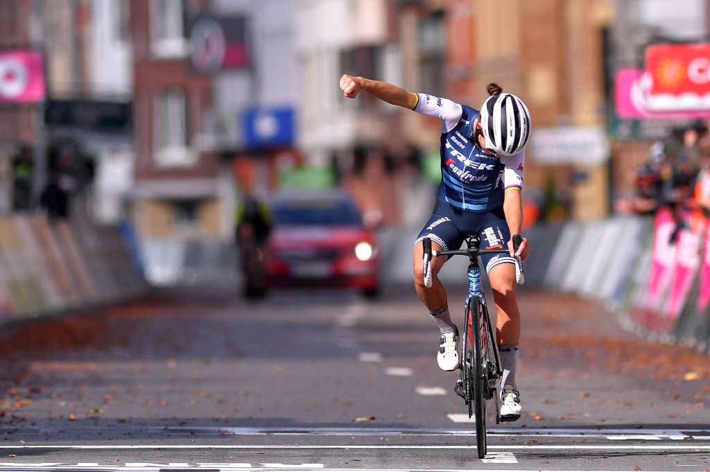 Lizzie Deignan won Liege-Bastogne-Liege in October 2020