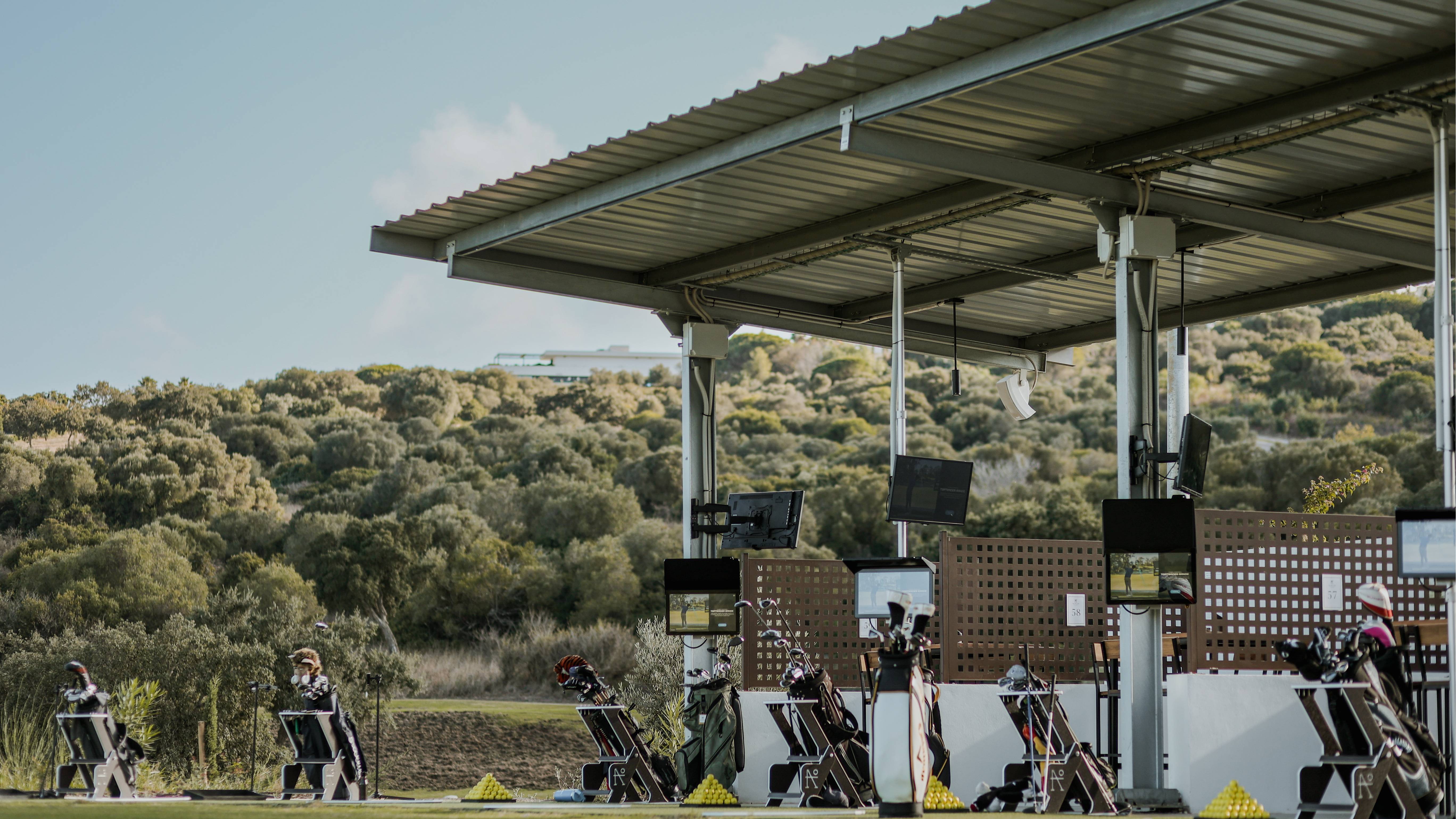 Driving range at The Alto Club Sotogrande