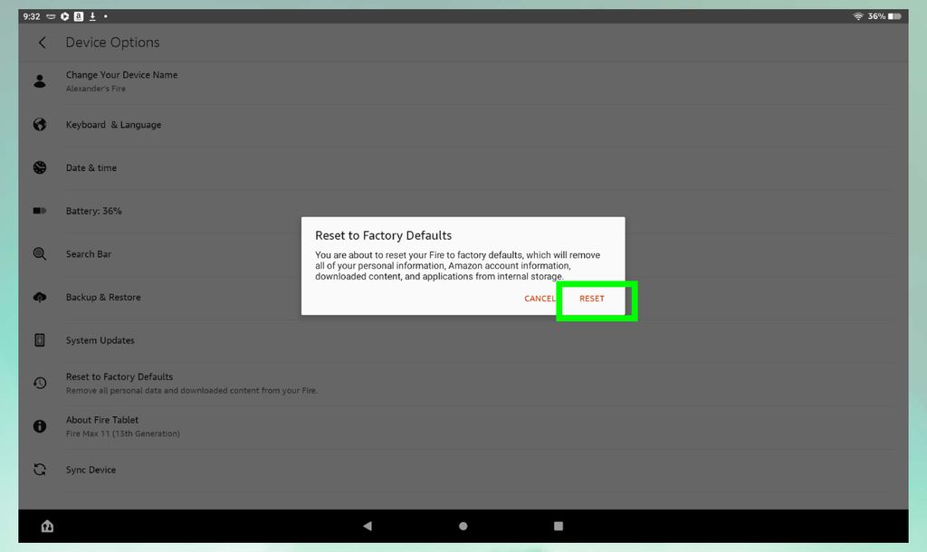 how To Reset Your Amazon Fire Tablet Tom S Guide how To Reset Your Amazon Fire Tablet Tom S Guide
