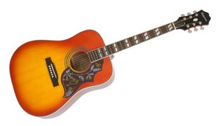 Best acoustic guitars for beginners: Epiphone Hummingbird Studio