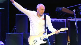  Guitarist Pete Townshend of The Who performs