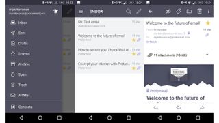 proton email configure android
