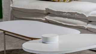 LG AI Hub on coffee table