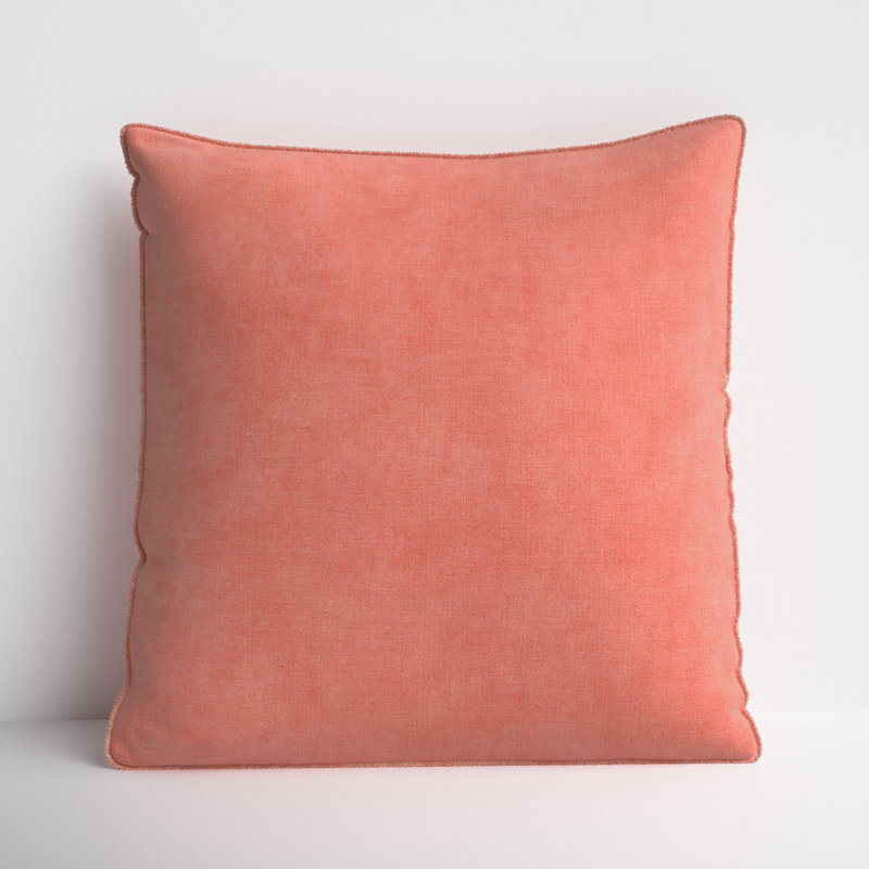 Joss & Main Kam Square Cotton Pillow Cover & Insert & Reviews | Wayfair