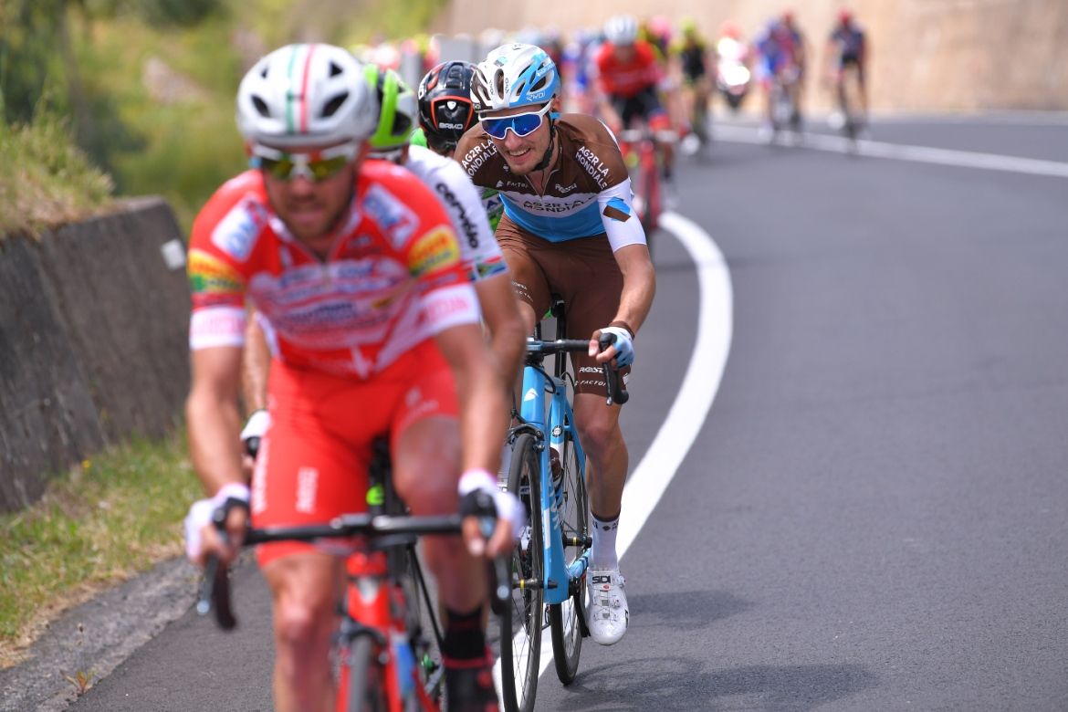 The start of the stage was marked by a string of attacks