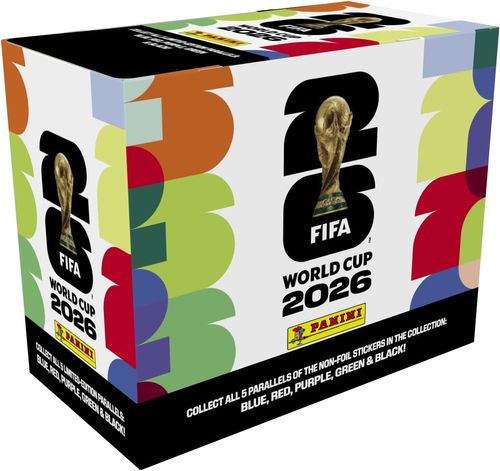 2026 Panini FIFA World Cup Sticker Box &ndash; 25 Sticker Packs