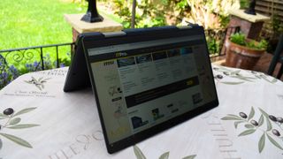 The Dynabook Portege X30W-J-10C as a tablet