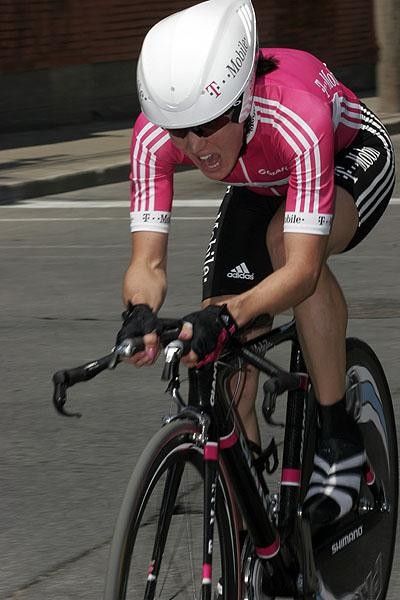Letting rip in the Montreal TT