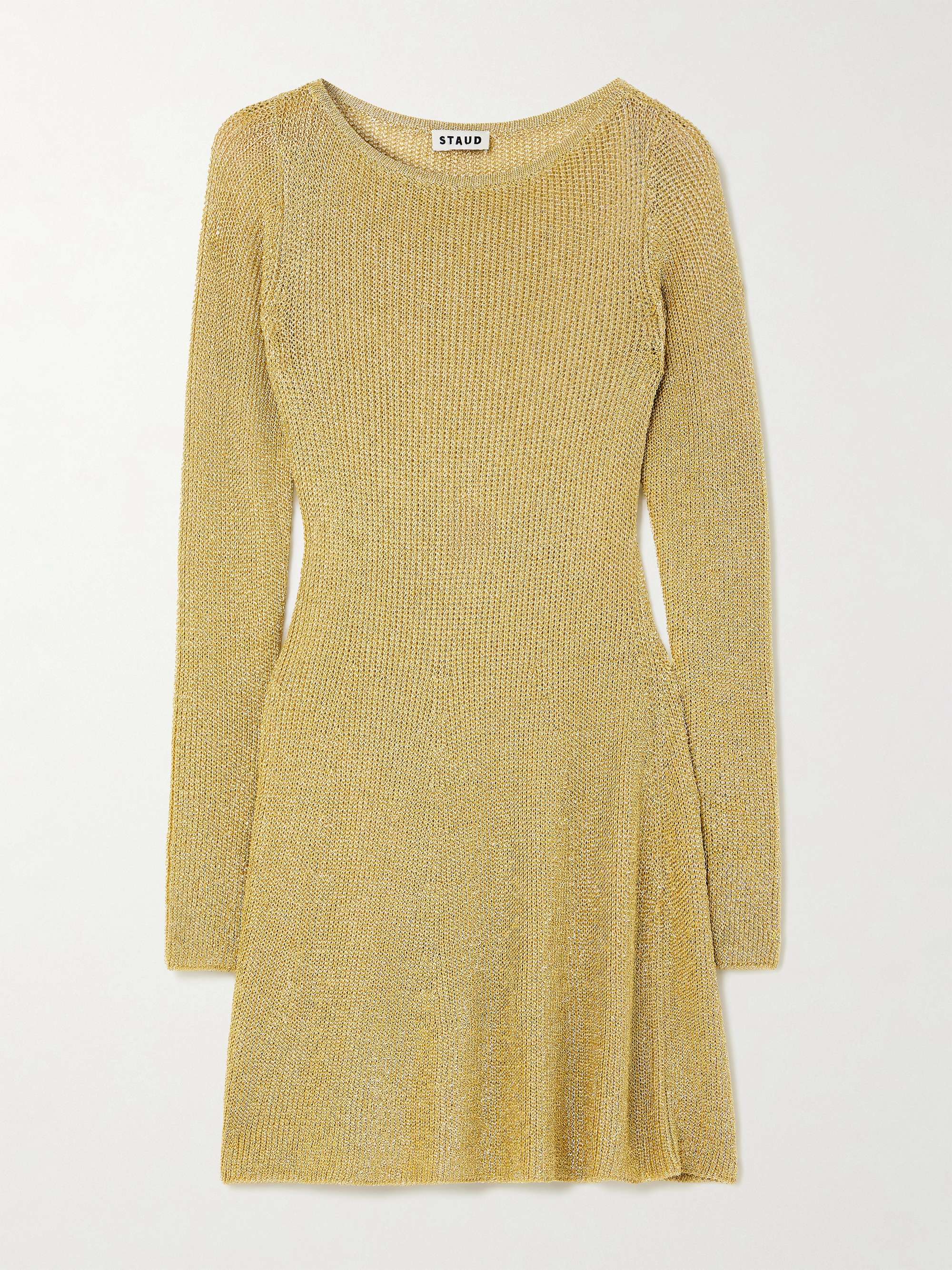 Nikitta Metallic Knitted Mini Dress