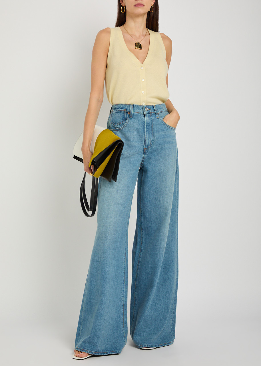 Cameron Wide-Leg Denim Jeans