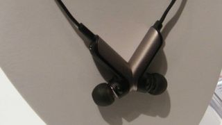 Huawei headphones make an X shape