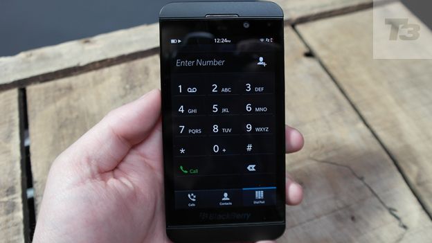blackberry z10 phone screen