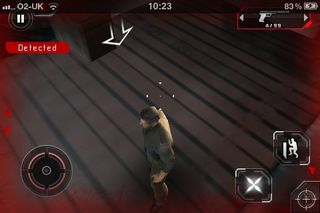 Too much! Splinter Cell: Conviction suffers by trying to pack too much onto the smartphone screen