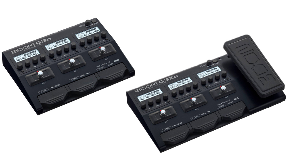 Zoom unveils affordable G3n and G3Xn guitar multi-effects pedals