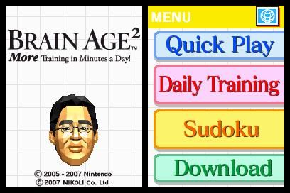 Dr Kawashima's Body and Brain Exercises – review, Games