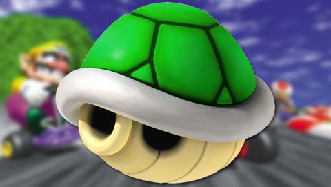 mario kart green shell plush