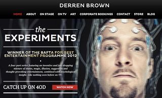 The new site for Derren Brown is now live!